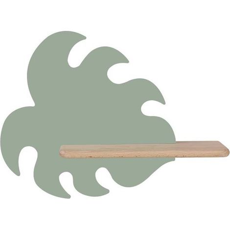 Applique Candellux Monstera LED 4W verde legno 4000K (1/4)