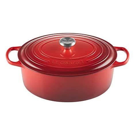 Le Creuset Signature Cocotte Ovalada Rojo Cereza 33 cm (1/5)