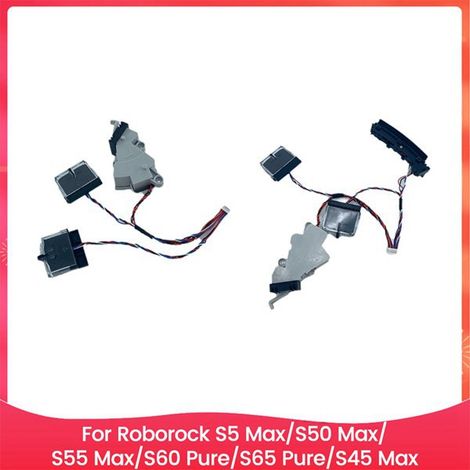 1 jeu de couleurs : comme sur la photo. Matière : plastique. Convient aux Roborock S5 Max/S50 Max/S (1/5)