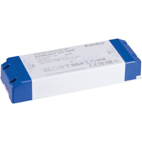 Alimentation LED Kanlux POWELED 12V 100W IP20 blanche (1/2)