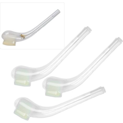 Königinnenfänger-Set, 10 Stück, transparente Kunststoffröhren + Schwamm, Maße: 15,5 x 3,5 cm, Fangkäfig für die Imkerei