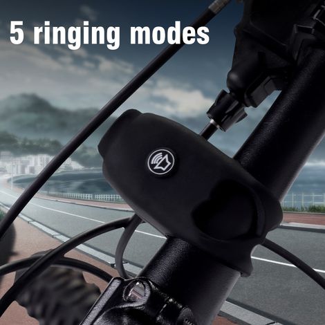 Sonnettes électriques pour vélo de montagne, 4 couleurs, accessoires pour guidon de vélo (1/5)