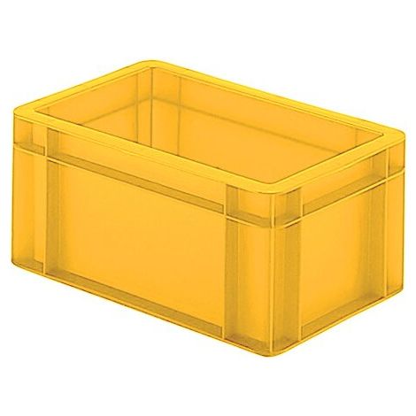 Transport-Stapelkästen, gelb Maße in mm (BxTxH): 300 x 200 x 145