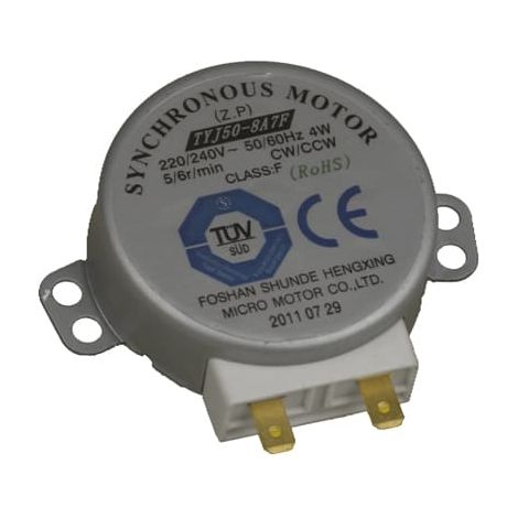 Motor giratorio tyj50-8a7f para microondas Whirlpool