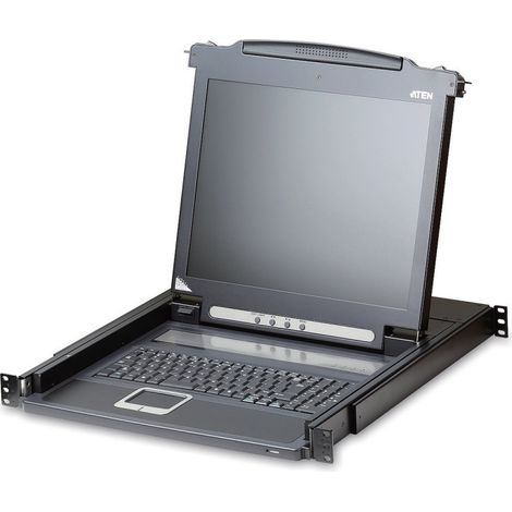 Aten CL1000M Console Rackable 17" LCD KVM 1U Noir