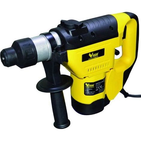 Vigor VBH-32 Martello Perforatore SDS Plus 900W 3,2J 3200 colpi-min con Valigetta e Accessori (1/4)
