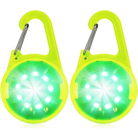 Lumière clignotante LED pour sacs d'école, lampe de sécurité rechargeable par USB - réflecteurs lumineux de sécurité pour remorque, randonnée, course à pied, jogging, animaux de compagnie, sac à dos, (1/5)