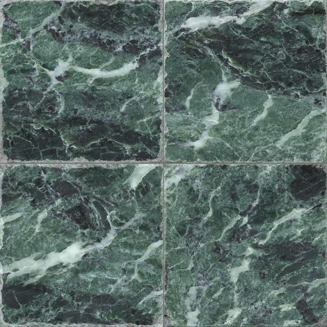 Carrelage Vintage effet Marbre Vert 22,3x22,3x0,9 cm Palazzo - Sol et mur intérieur (vendu par carton de 0,65 m²) - RO'MA CARRELAGE (1/3)