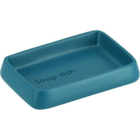 Portasapone da tomba in poliresina julia - blu anatra - Tendance (1/2)