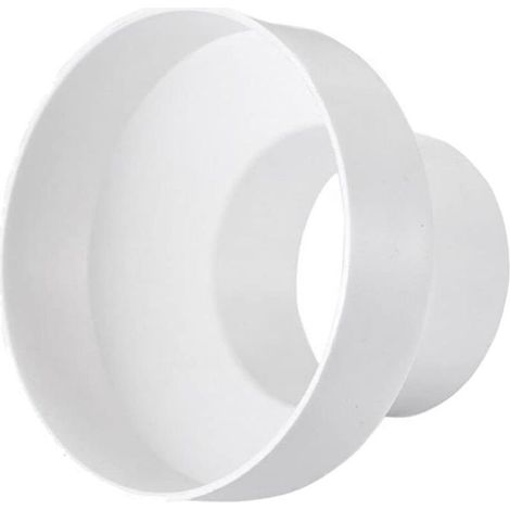 Adaptateur réducteur de conduit de ventilation pour système en ligne (150-100 mm) (1/4)