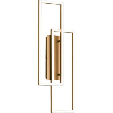 Applique classico gea luce dyana a fdyao1 led oro alluminio silicone