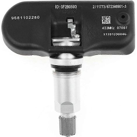 Capteur de pression des pneus TPMS 433 MHz pour Peugeot 407, 207, 307 et Citroën C4, C5, C6, C7 (1/5)