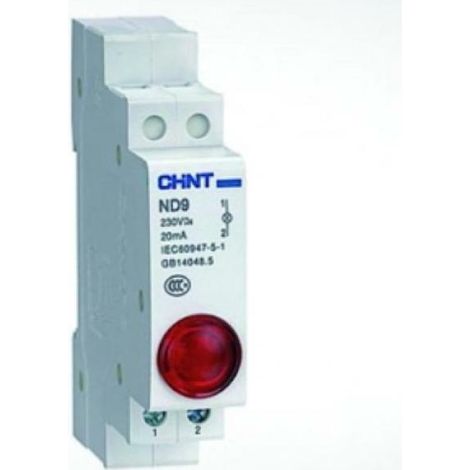 Chint nd9-r230 - indicatore spia led modulare 115-2 594113 (1/4)