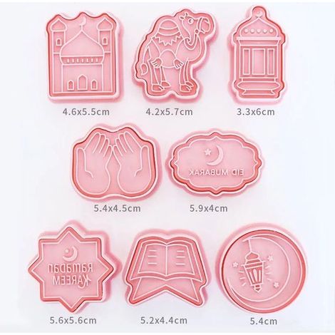 Emporte-pièces Aïd / Ramadan - Découpe de pâte - Pour biscuits et pâtisserie - Ustensile cuisine (1/5)