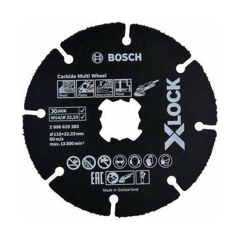 Bosch-A Disco Universale Carbide Xlock 115 Mm