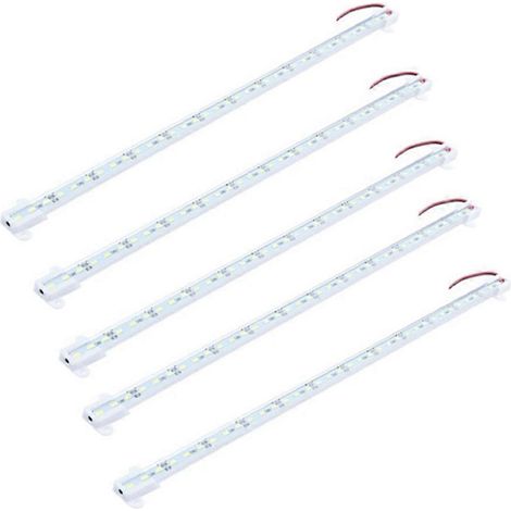 Lot de 5 bandes lumineuses LED 12 V pour marché nocturne, tube lumineux pour voiture à batterie 24 V (1/5)