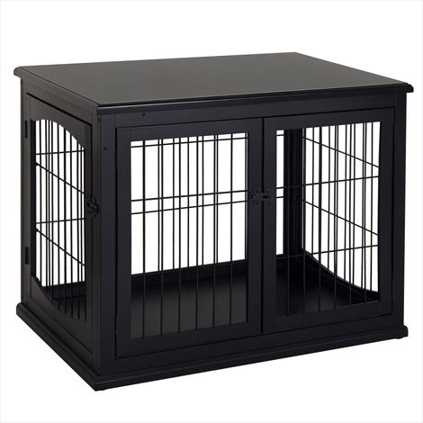 Cage de transport pour animaux Cage pour chien en bois MDF (1/5)