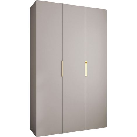 Armario Hartford 573, Cachemira, 246x150x42cm, Puertas de armario: Con bisagras, Número de estantes: 11 (1/5)