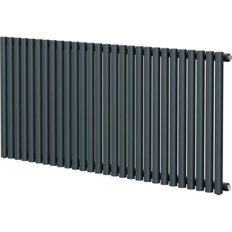 Wholesale Domestic Sinclair Anthracite 600mm x 1395mm Horizontal Single Panel Radiator (1/5)
