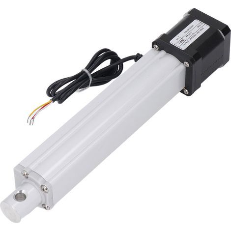 Linearantrieb, 100 mm Hub, maximale Geschwindigkeit 20 mm/s, 200 N Schubkraft, 9–24 V Gleichstrommotor (1/5)