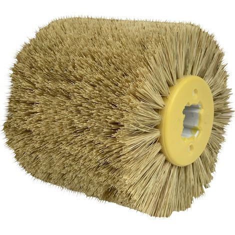 Cepillo para pulidora satinada, fibra de sisal, 120100 mm - DED79339