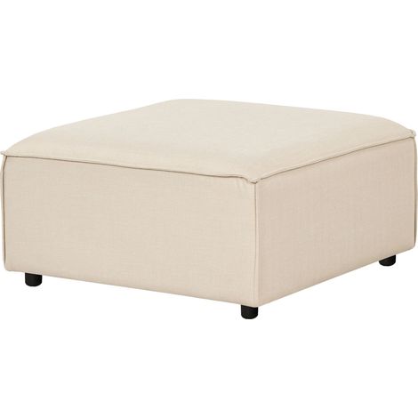Ottomane ARDAL Stoff Beige
