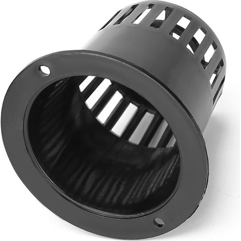 Lot de 50 paniers de culture hydroponique sans terre pour plantes à fleurs, pots en maille noire (1/5)