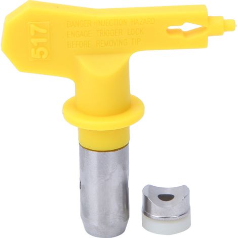 Buse De Pulvérisation 517 Haute Pression Pour Peinture Jaune Compatible Pulvérisateur Airless Kit Universel (1/5)