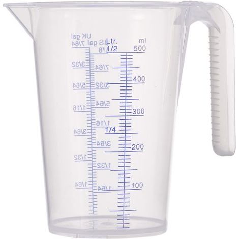 Broc doseur transparent gradué 0,5L PRESSOL 07 061