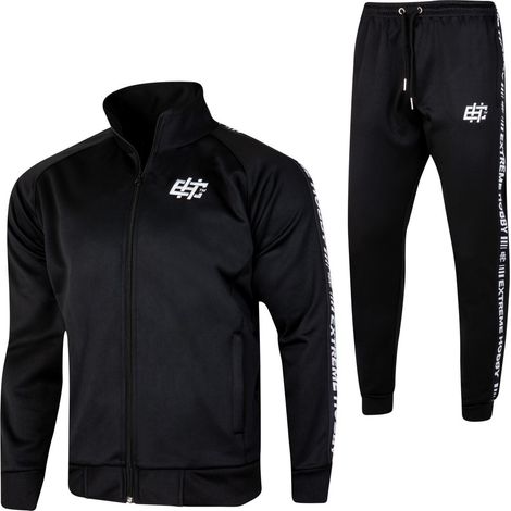 Sportlicher Herren-Trainingsanzug – Set in Größe 2XL, marineblau