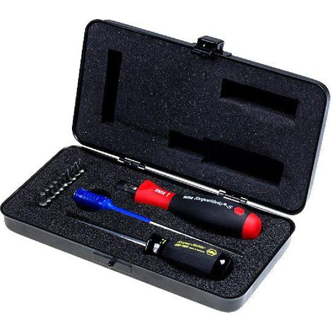 Kit tournevis et embouts - 10pces