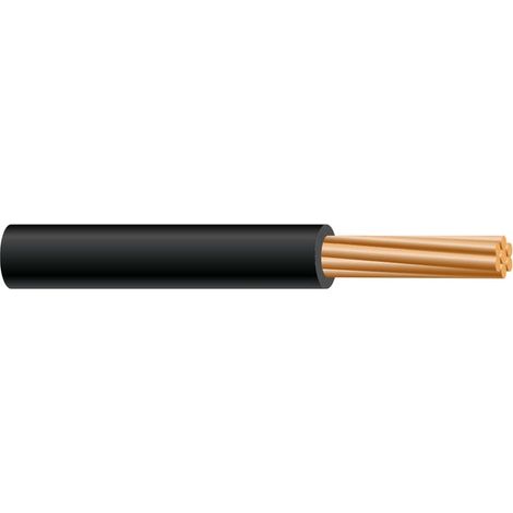 CABLECILLO LIBRE HAL.1,5mm.NEGR (100M)