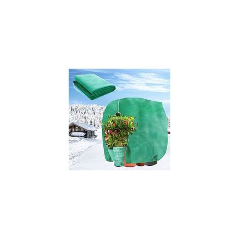 Sac Protection Plante Hiver - 1 pièce 200x240cm - Antigel Fermeture Éclair + Cordon (1/5)