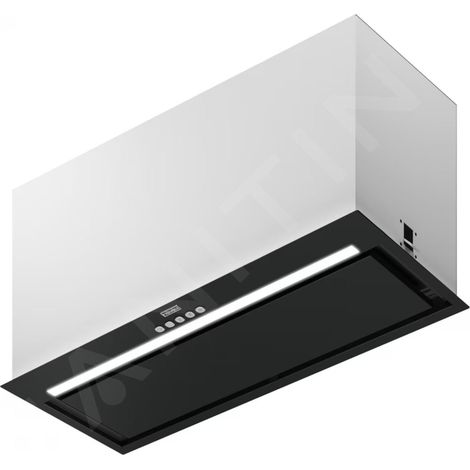 Franke Maris - Hotte encastrable FBFE BK MATT A70, largeur 70 cm, noir mat 305.0665.365