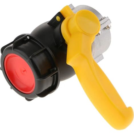 Adaptateur pour conteneur IBC raccord pour tuyau darrosage valeur bille (1/5)