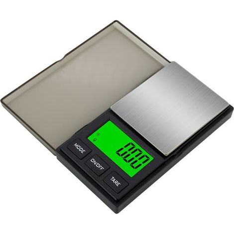 Balance de poche numérique portable pour bijoux, 500 g/0,01 g, 5 unités (1/5)