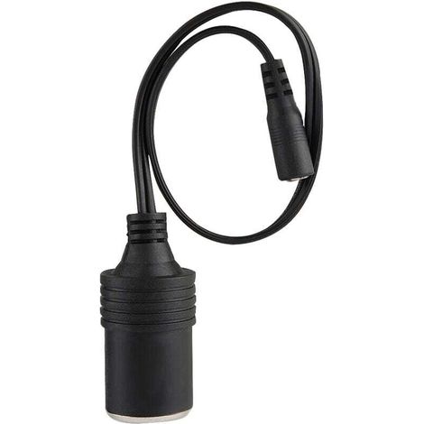 Car cigarette lighter socket, female plug, charger cable, power adapter connector (1/5)
