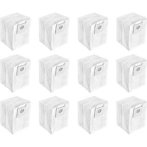 Compatible avec Cecotec Conga 2290 de rechange sacs à poussière détaché Sacs accessoires pour 2290 aspirateur robot lot de 12 pièces (1/5)