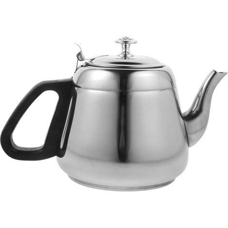 Bouilloire En Acier Inoxydable - 1 5 L - Pour Cuisinière Électrique Ou Vitrocéramique - Avec Infuseur Intégré - 1 Pièce (1/5)