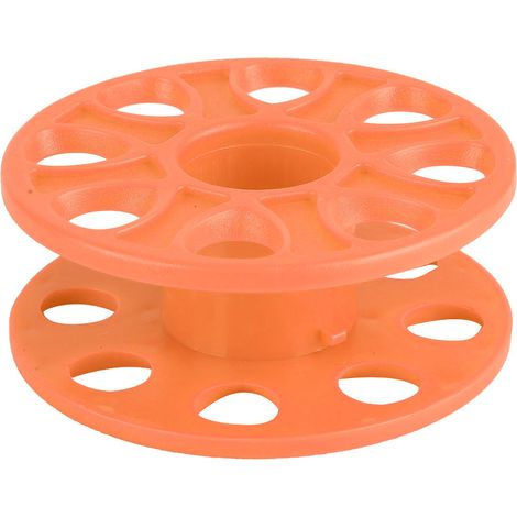 Bobine de doigt compacte et durable pour plongée sous-marine, accessoire de plongée en plastique orange (1/5)