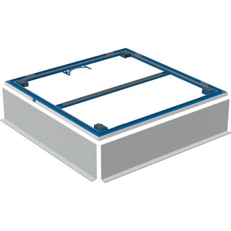 Cadre de fixation GE pour Setaplano DFl jusqu'à 100 cm, pour 4 pieds, 100x100 cm (1/4)