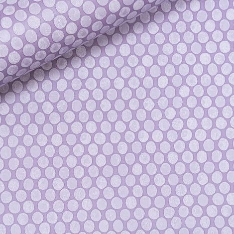 Plum Purple Dot Wallpaper Smooth Circular Spots Geometric Pattern Paste The Wall (1/5)
