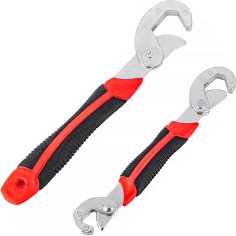2 Pièces Clés Réglables Serre Ecrou Multifonctionnelles Kit De Clés Universelles (1/5)