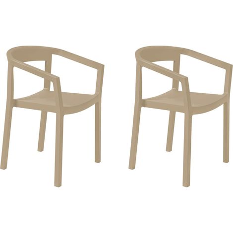 Resol PEACH Set 2 Silla Con Brazos Interior, Exterior Arena