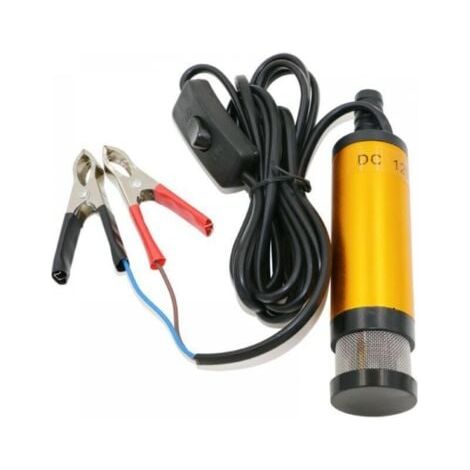 Pompe submersible 12V pour le pompage de l'eau de gasoil 38mm pompe de transfert de carburant diesel d'huile d'eau Pompe submersible électrique de pompe à essence de CC de pompe diesel (1/5)