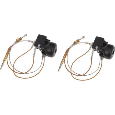 2 Sets Safety Discharge Switch for Propane Heaters, Propane Heater Fire Starter, Outdoor Propane Heaters for Patio, Sensor, Nylon Annex (1/5)