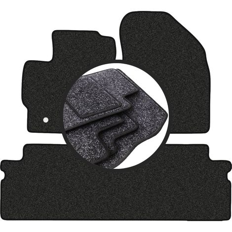 Tappetini auto in velluto per: Toyota Verso minivan (2009-2013) antracite (1/5)