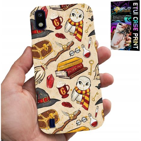 Custodia per Samsung A10 - custodia per gli appassionati di magia, maghi, bacchetta magica + vetro (1/5)