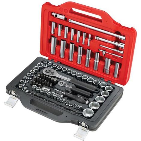 Facom RL.151-EP72PB 100-Piece 1/4in and 1/2in Drive Socket Set... (1/2)
