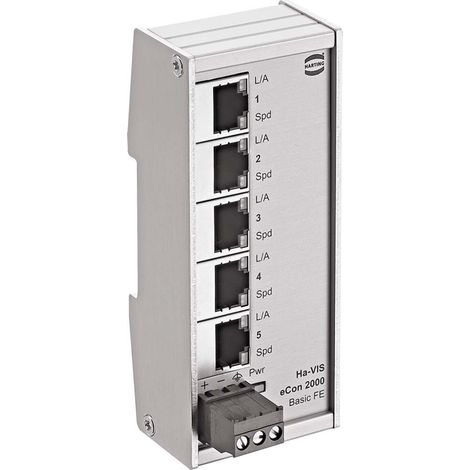 Harting Eth. Switch 5x10/100 eCon 2050B-A 24020050010